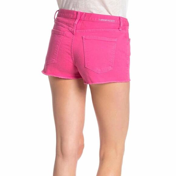 Current/Elliot The Boyfriend Shorts Hot Pi… - Picture 2 of 7